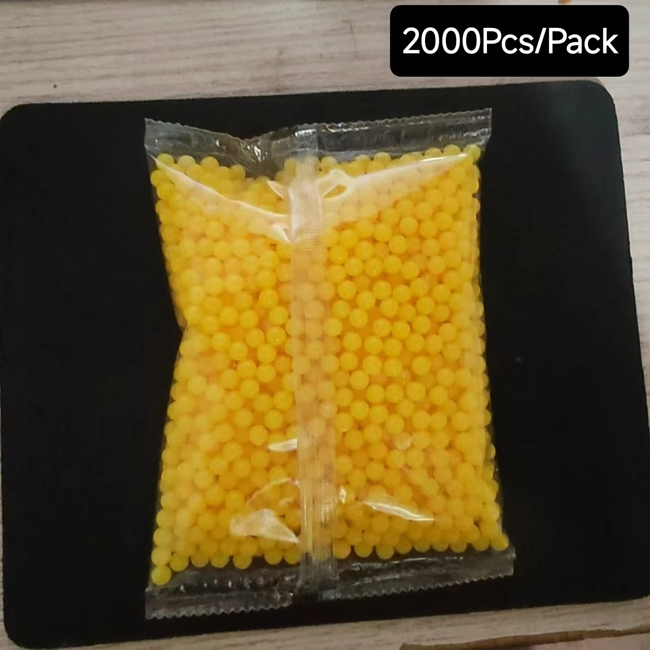 New 2000 Rounds Airsoft BB Balls 0.24g 6mm Paintball BB Bullets Strikeball for Hunting Rifle Gun Shooting Exercise Plastic Ammo