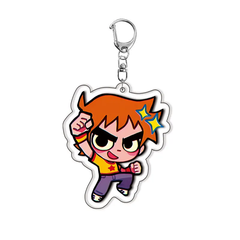 لعبة Scott Pilgrim VS The World Acrylic إصدار كامل من المنتجات ذات الصلة والإبداع الثقافي والأصدقاء وحقيبة هدايا تذكارية ساحرة
