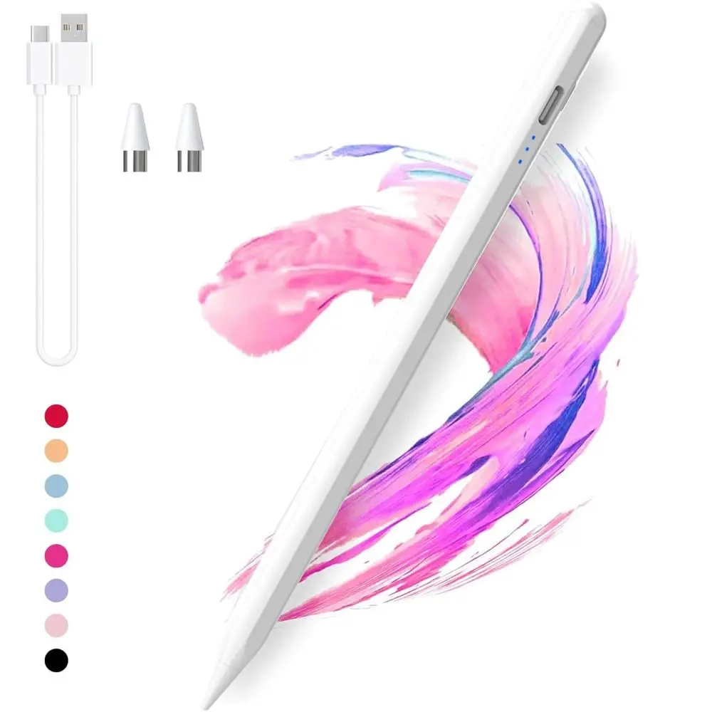 

Rechargeable Universal Stylus Pen Battery Indicator Mobile Phone Screen Pencil Sensitive Colorful for Android/iOS