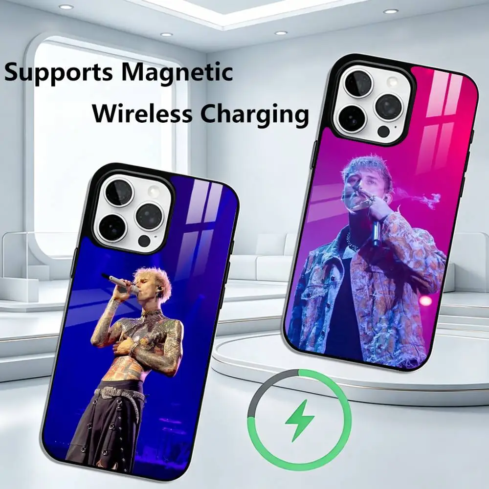 

Singer Rapper Ronnie R-Radke Phone Case For iPhone17,16,15,14,13,12,11 Plus,Pro Allows magnetic wireless charging
