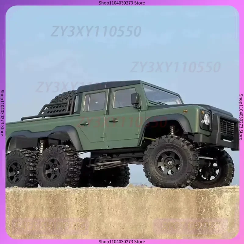 1: 10 Axx6 coche de escalada con tracción en las seis ruedas bloqueo diferencial de alta y baja velocidad 6x6 vehículo todoterreno coche de Control remoto Rc niño juguete para regalo