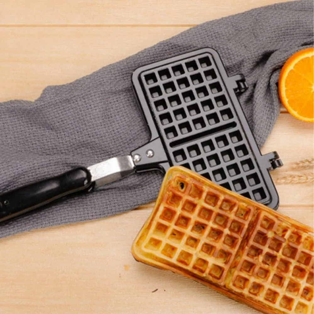 Cooking Waffle Maker  Maker Waffle Cake Mold Baking Tray Household Baking Accessories Kitchen Gas Pancake Maker Wafel