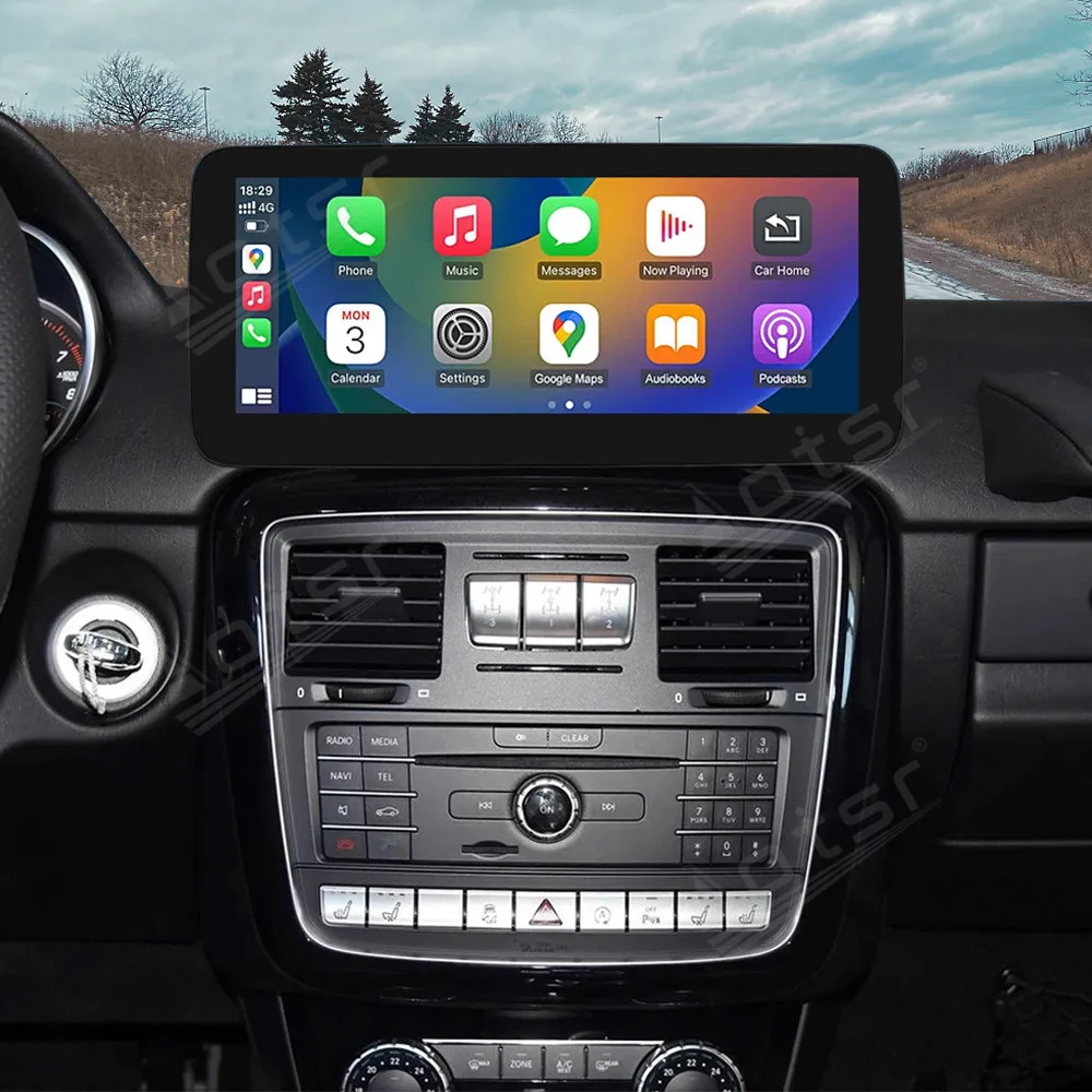 

12.3 Inch Wireless Apple CarPlay Android Auto Multimedia Display Screen for Mercedes-Benz G Class W463 2013 - 2018