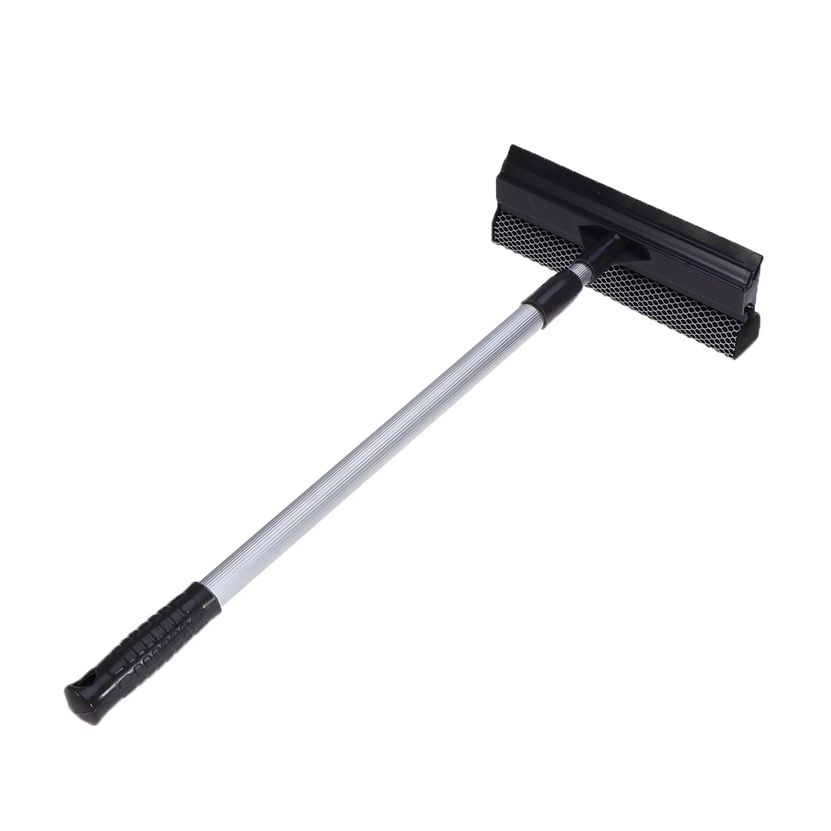 

Extendable Window Cleaner Squeegee Grey Telescopic Wiper for Automobile Glass Home Use Streak Free Cleaning Tool