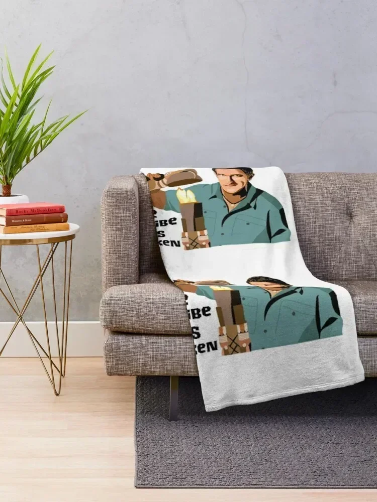 Jeff Probst: The Tribe Has Spoken Throw Blanket blankets ands funny gift Bed Blankets