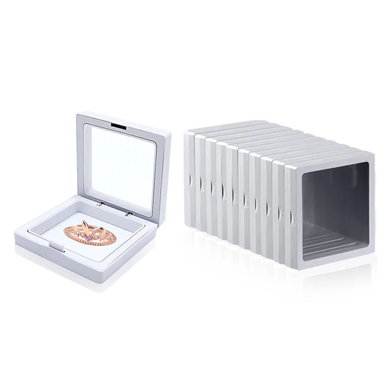 Bulk 3D Floating Frame Jewelry Storage Box Set