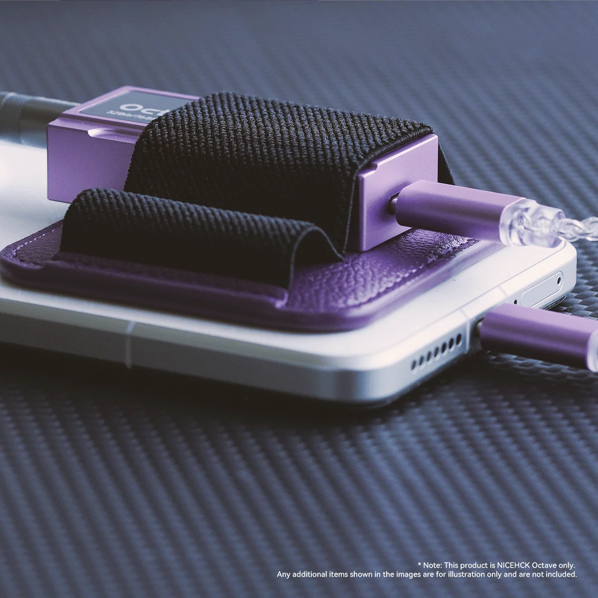 NICEHCK Octave HiFi AMP Tipe-C Amplifier Headphone DAC Portabel Chip Decoding ES9039Q2M Dual SGM8262 Op-Amp Output 3.5mm 4.4mm