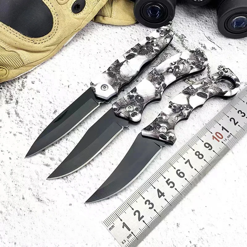 

Portable stainless steel outdoor knife Fruit knife Folding knife Outdoor pocket knife Folding knife Wilderness camping