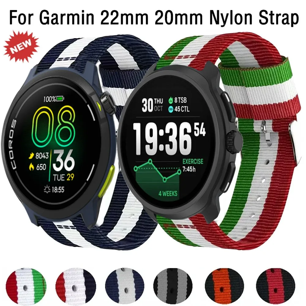 22Mm Canvas Nylon S…