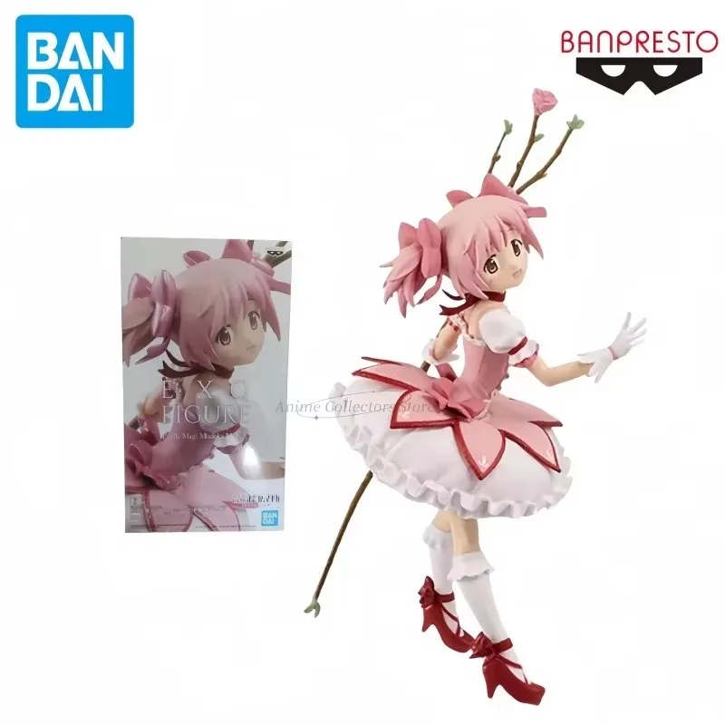 Spot Bandai BANPRESTO Magic Girl Kaname Madoka Anime Character Model Toy Ornaments Cute Hand-made Boys and Girls Gift