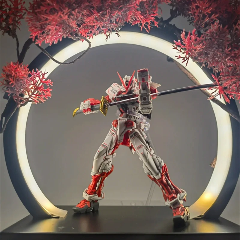 Bandai Red Heretic Gundam assembled model Japanese anime peripheral movable robot DIY  toy figure cool birthday gift