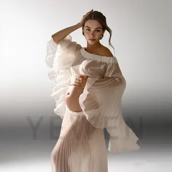 12 最佳銷售 白色孕婦裝，適合拍照 - №5