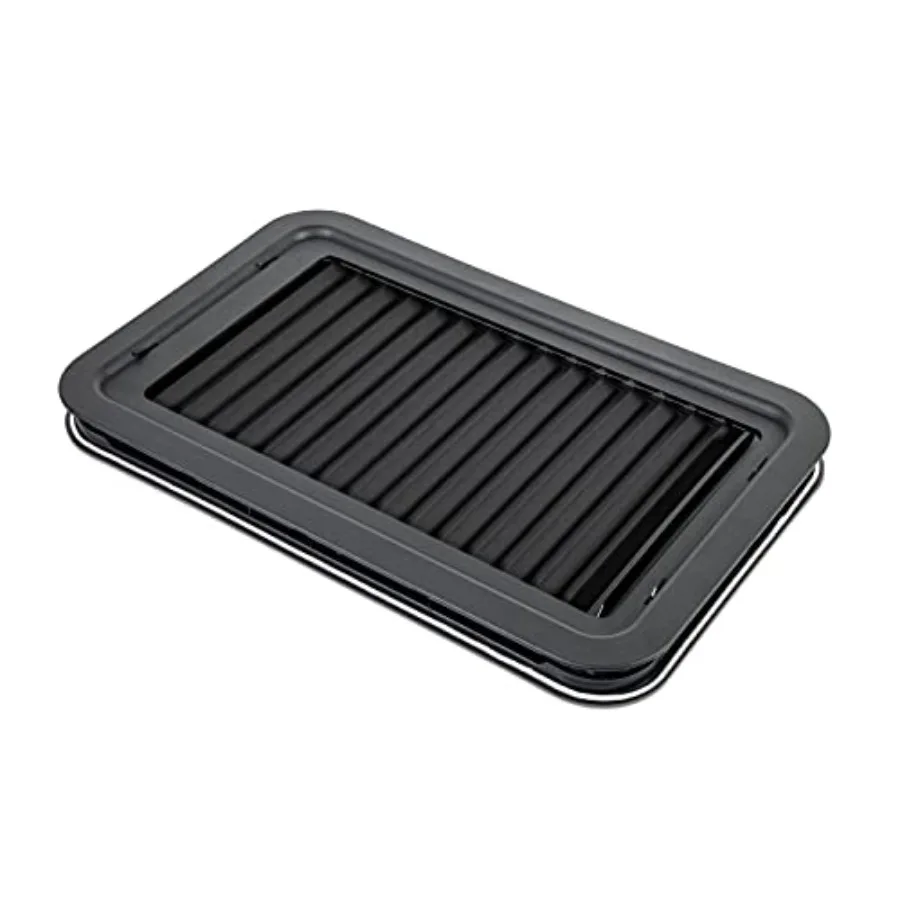 

806621 Thin Shade Complete Window Kit for RV Entry Doors Black