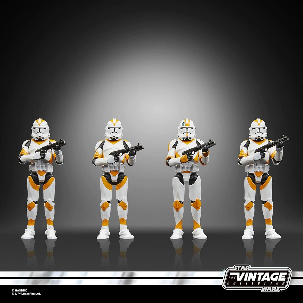 [In-Stock] Hasbro STAR WARS The Vintage Collection Phase II Clone Trooper (212th) 4-Pack 3.75-Inch TVC Action Figure Model Toys view 4