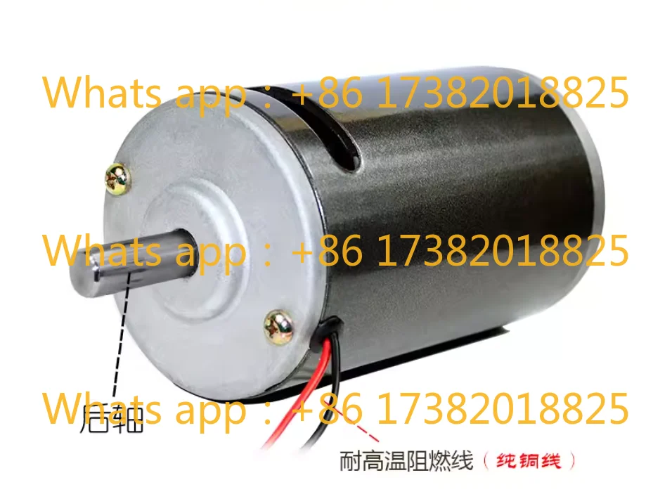 

Высокоскоростной двигатель постоянного тока 77 мм, 220 В, 350 Вт/680 Вт, CW/CCW, для DIY-станков (пескоструйных аппаратов, токарных станков) с охлаждающим вентилятором