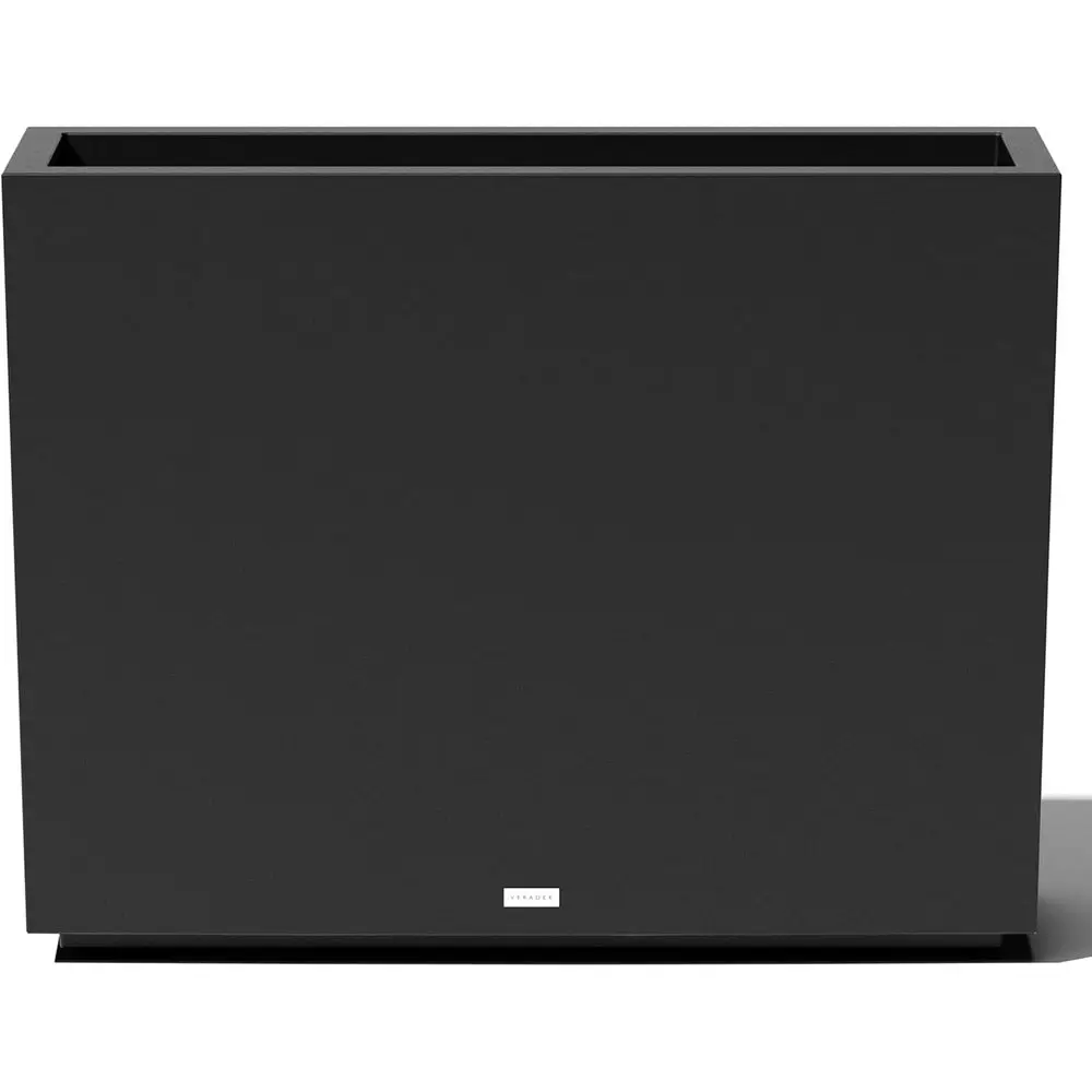 

Универсальный высокий прямоугольный вазон - устойчивый к погодным условиям, для использования в помещении или на улице, со съемным вкладышем-ведром | Идеально подходит для цветов