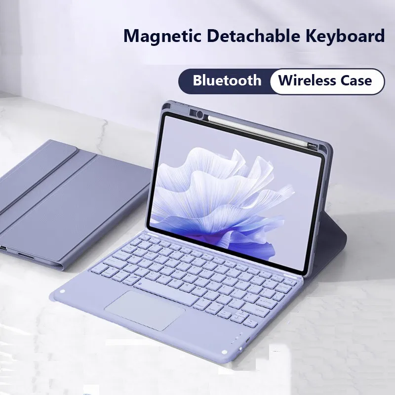 

Чехол для iPad 11-го поколения A16 Pro 11 2024 5-го 10-го 10,9 дюйма 10,2 9-го 8 7-го Air5 4 3 Pro 2 1 9,7 5-го 6-го магнитного чехла с клавиатурой