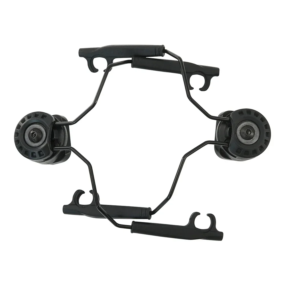 Soporte de orejeras electrónicas, adaptador de riel de arco para PeltorTACTICAL 300/500, orejera de tiro, protección auditiva, auriculares tácticos