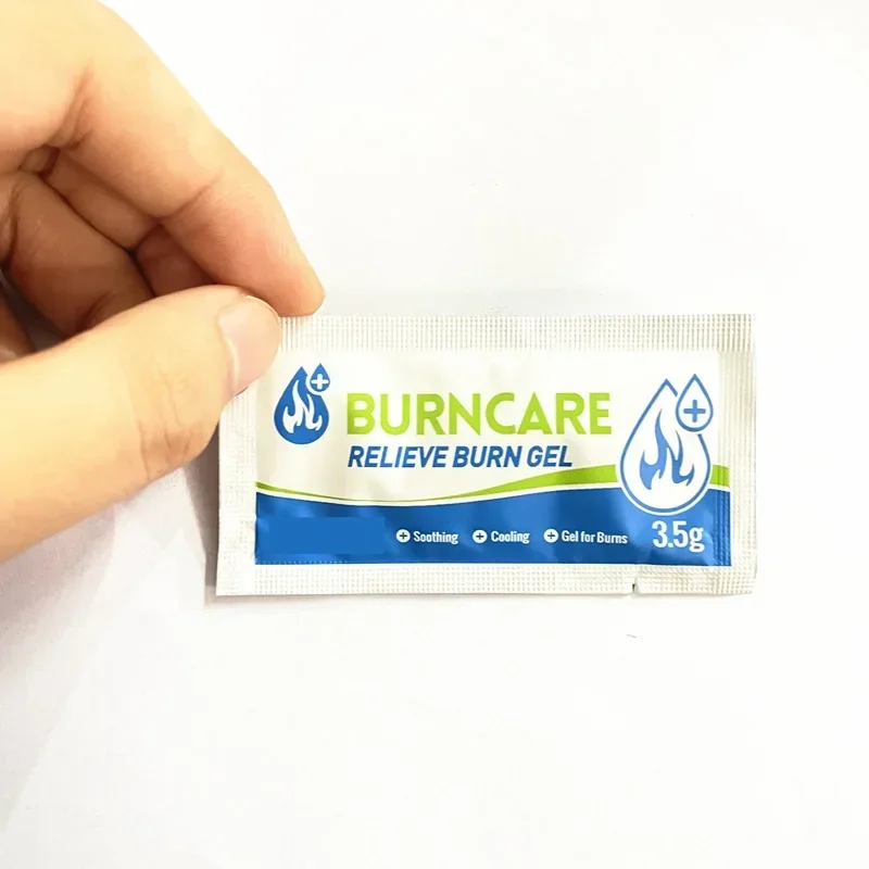 10PCSBurn Dressing Gel per la cura delle ustioni di emergenza raffreddamento e lenitivo idrogel medicazione per ferite Gel d'acqua per debridment Burn pronto soccorso