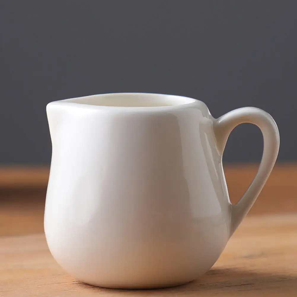 Juego de jarras de leche de cerámica, recipientes para almacenamiento de miel, recipientes para mermelada para el hogar, superficie lisa, fácil de limpiar, almacenamiento multiusos para cocina, 3 uds.