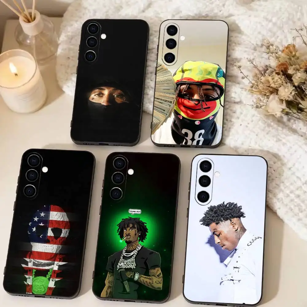 Top YoungBoy  Phone Case For Samsung Galaxy A73,A72,A71,A70,A53,A52,A51,Others Soft Black Cover