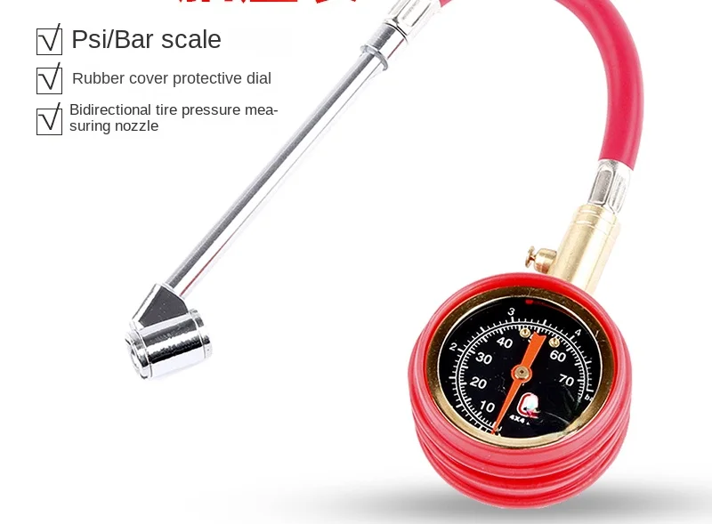 Modification of high-precision electronic tire pressure measurement for vehicle deflation