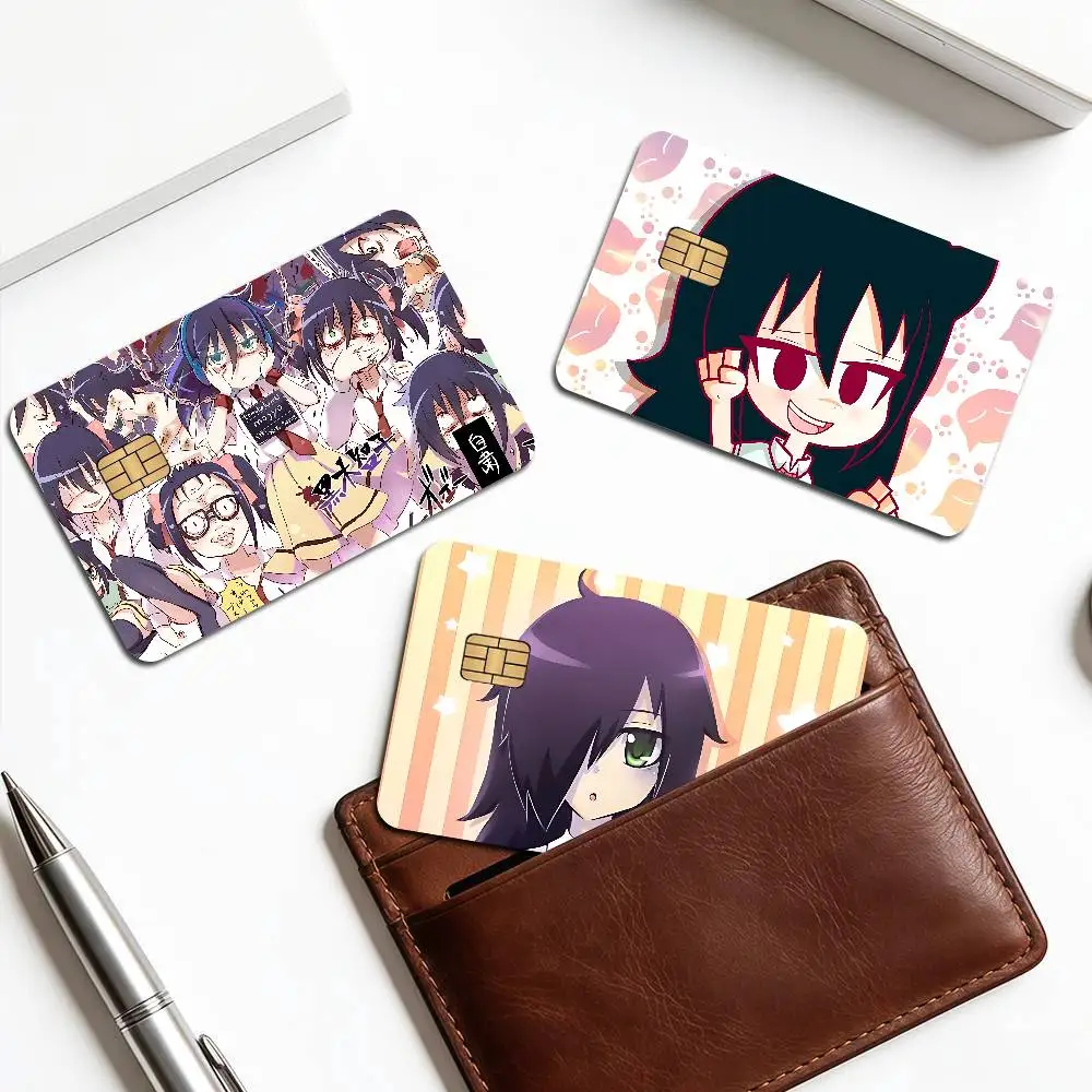 Cute K-Kuroki TomokoS Anime Young Creidt Card Debit Card Sticker Film Case Front Tape for Small Big Chip No Chip