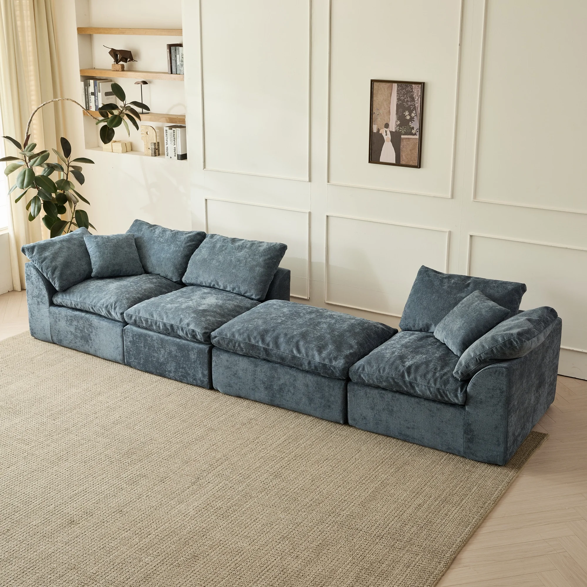 Modern Cloud Sectional Sofa 5