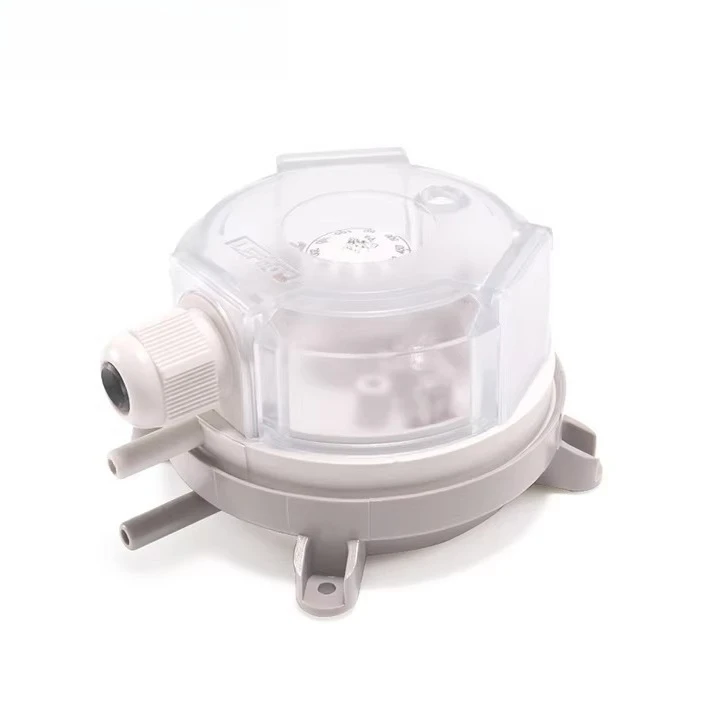 Waterproof Heating Ventilation Air Compressor Pressure Switch 50~5000pa air Differential Pressure Switch Controller
