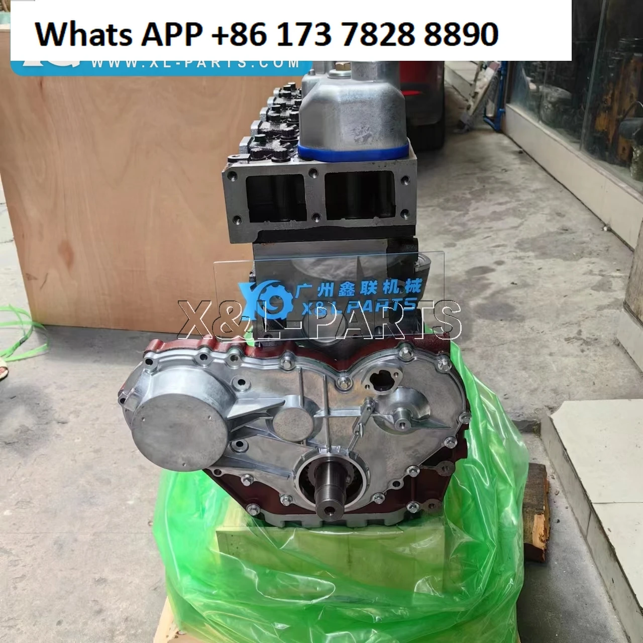 DH150-7 DH200-5 DH220-7 DH225-7 Escavadeira X & L Peças Peças de motor mecânico 65.01101-6079 Bloco de cilindros longo do motor DB58