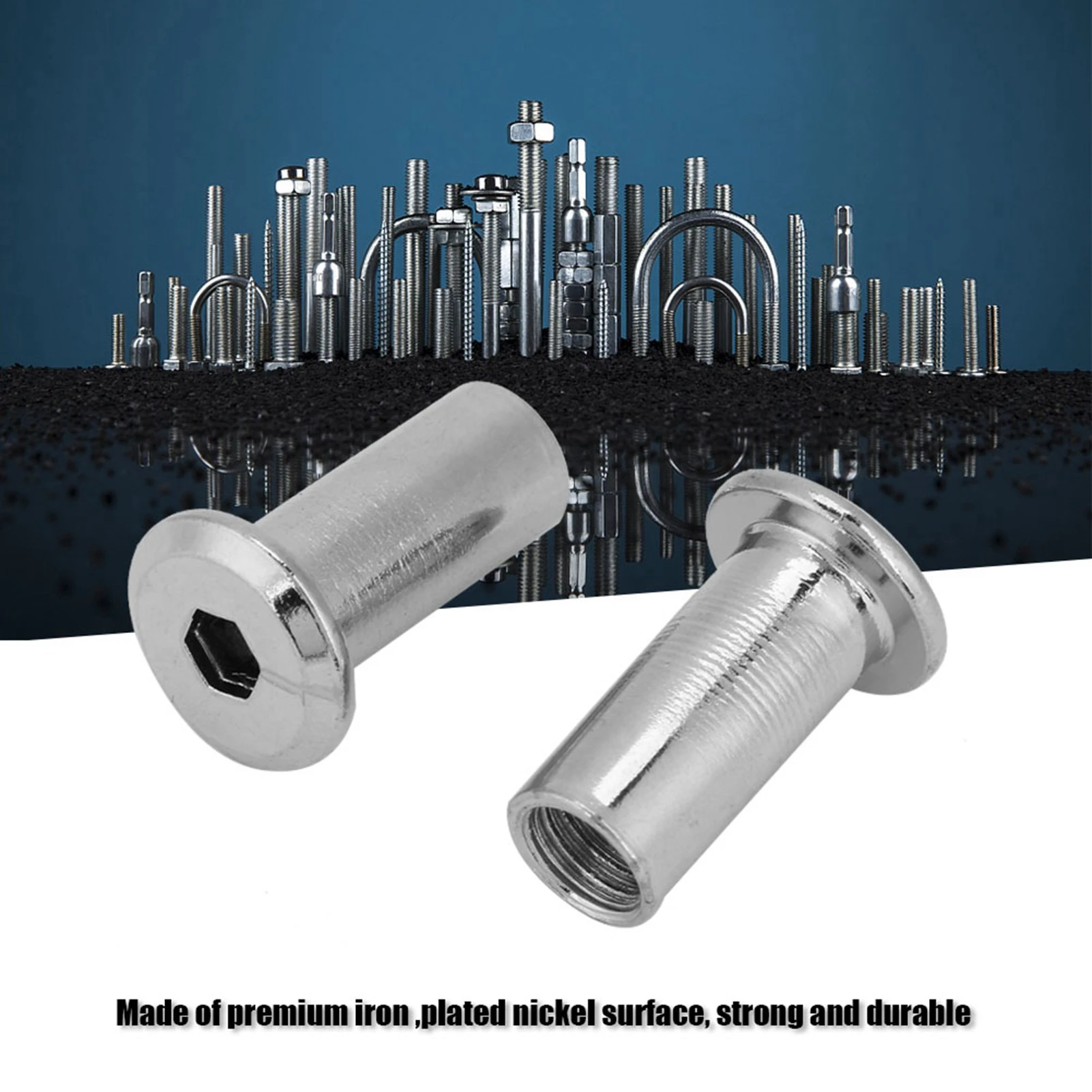 30-teiliges T-Nut-Set mit Zyli – Furniture Hardware Barrel Nut Bewertung und Preis