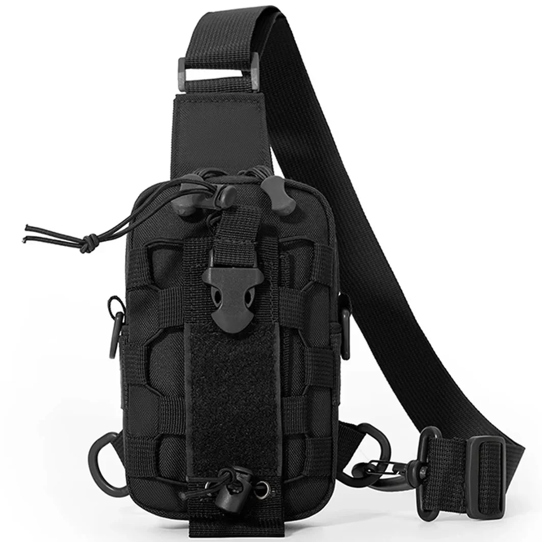 Water Bottle Crossbody Adjustable Bag Multifunctional Cup Carrier Protective Cover Outdoor Chest Pack for Camping Hiking Travel