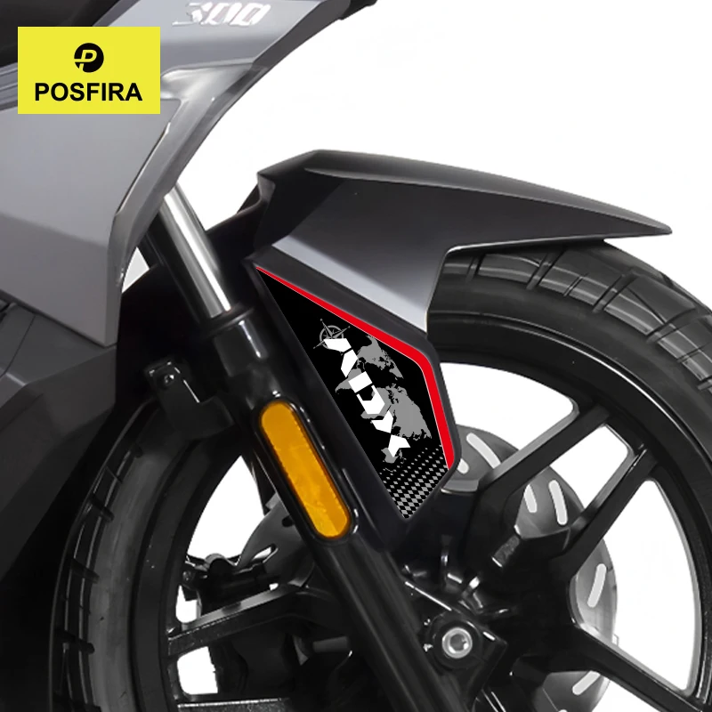 

Наклейка-деколь POSFIRA на переднее крыло мотоцикла для Sym ADX 300 ADX300 2025 – аксессуар для украшения мотоциклетного брызговика