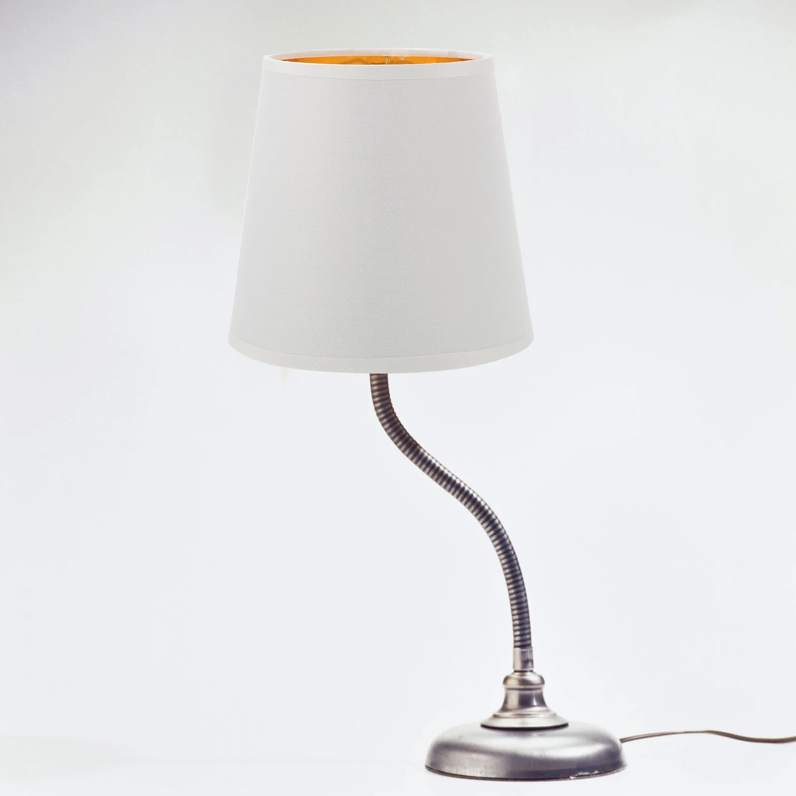 

Lamp Shades Accessories Clip On Bulb Replacement Cover PC Office Bedroom Room Cloth Lampshade Table Floor
