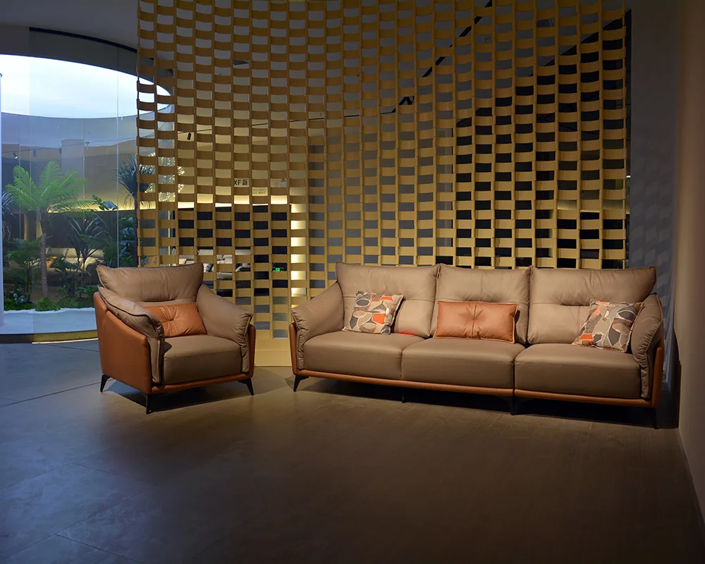 #High Quality Waterproof Tech Fabric Home Sofa Set Furniture Living Room Supplier Wholesale  Sofa Set