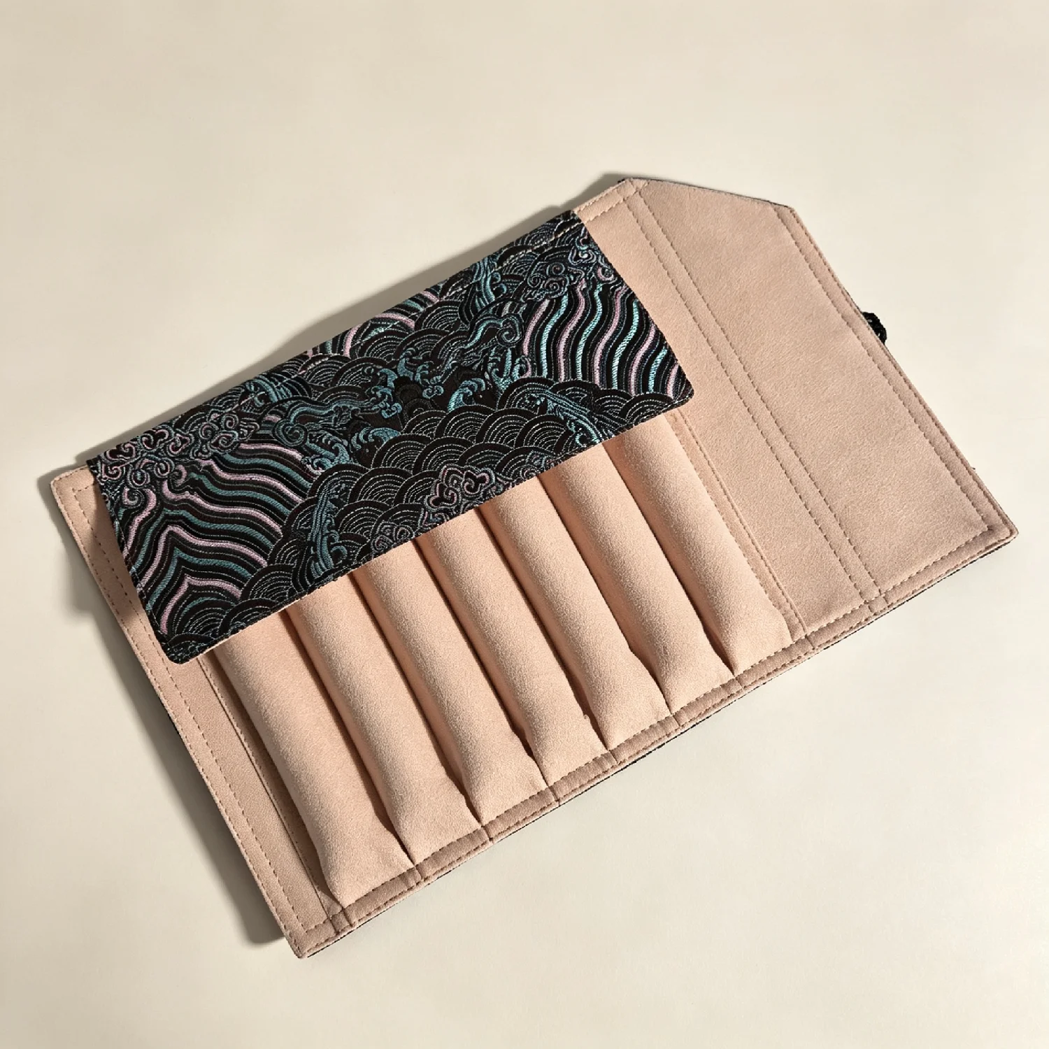 5-gaats pennenrol; handgemaakt - Pen Pouch Roll recensie en prijs