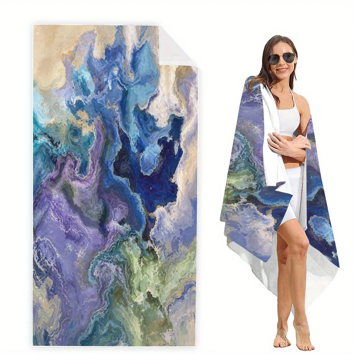 Çok Yönlü Polyester Plaj Havlu - Pilates Yoga Towel incelemesi ve fiyatı