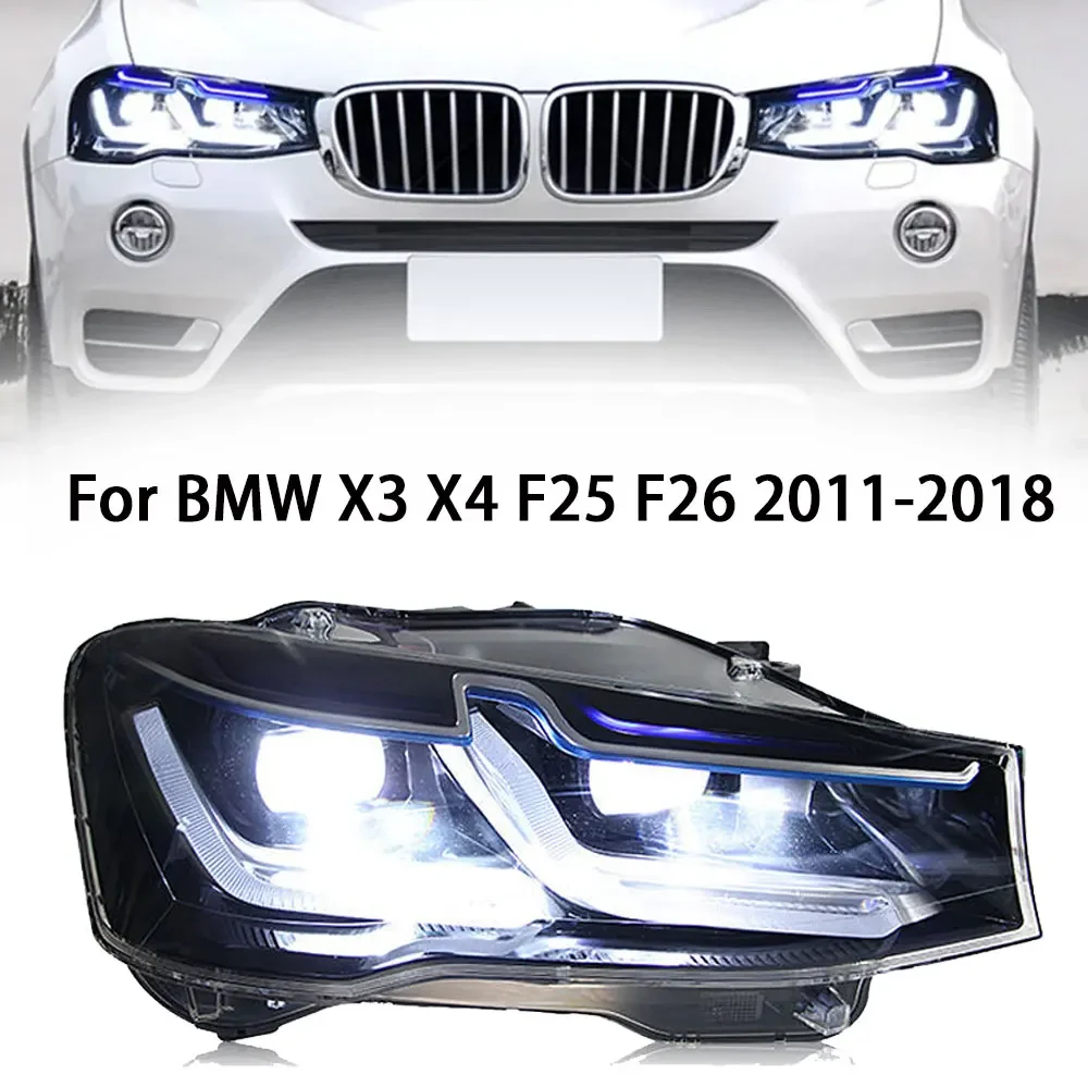 

Car Lights For BMW X3 F25 LED Headlight 2011-2018 X4 F26 Head Lamp Assembly Front DRL Signal Automotive Accessories