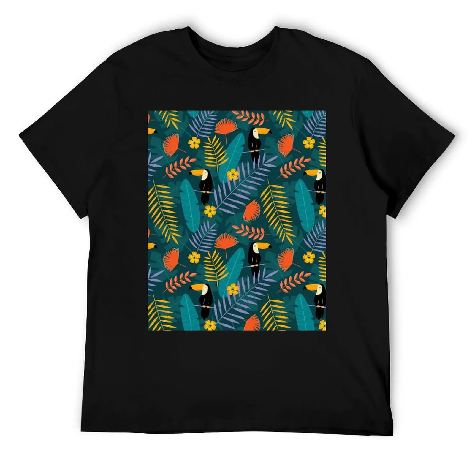 

Tropical Toucan's T-Shirt t shirt for man 100 percent cotton t shirts for man pack cotton man tshirt T-Shirt