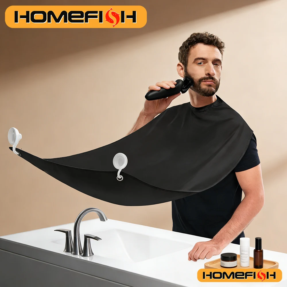 Beard Shaving Bib for Men – Easy Cleanup Apron 6