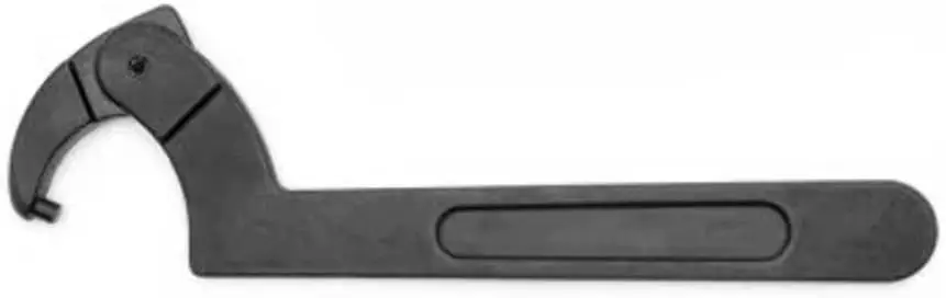 

Adjustable Hook Spanner Wrench, 2" to 4-3/4" - Black Oxide Finish for Easy Adjustment