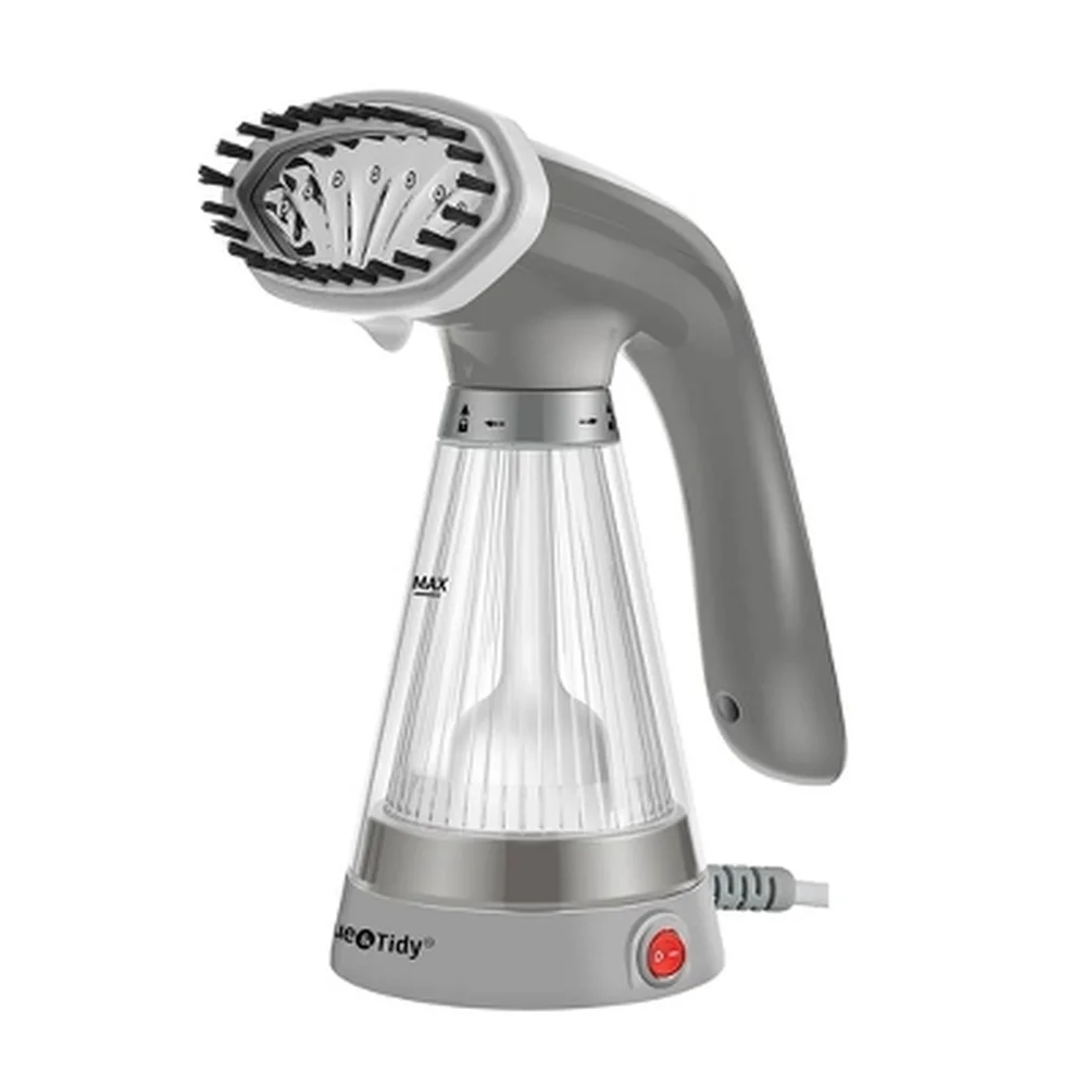 Handheld Garment Steamer 600W Powerful Steam 10 Min Continuous Steam 135ml Tank Fabric Brush Lightweight Easy Fill