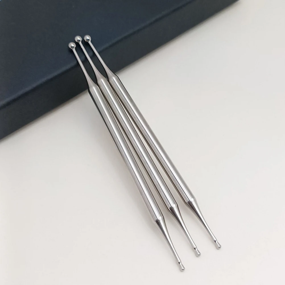 

Acupressure Pen Fine Size Stainless Steel Massage Tool for Face Hand Relaxing Portable Massager Lightweight Storage Easy Use