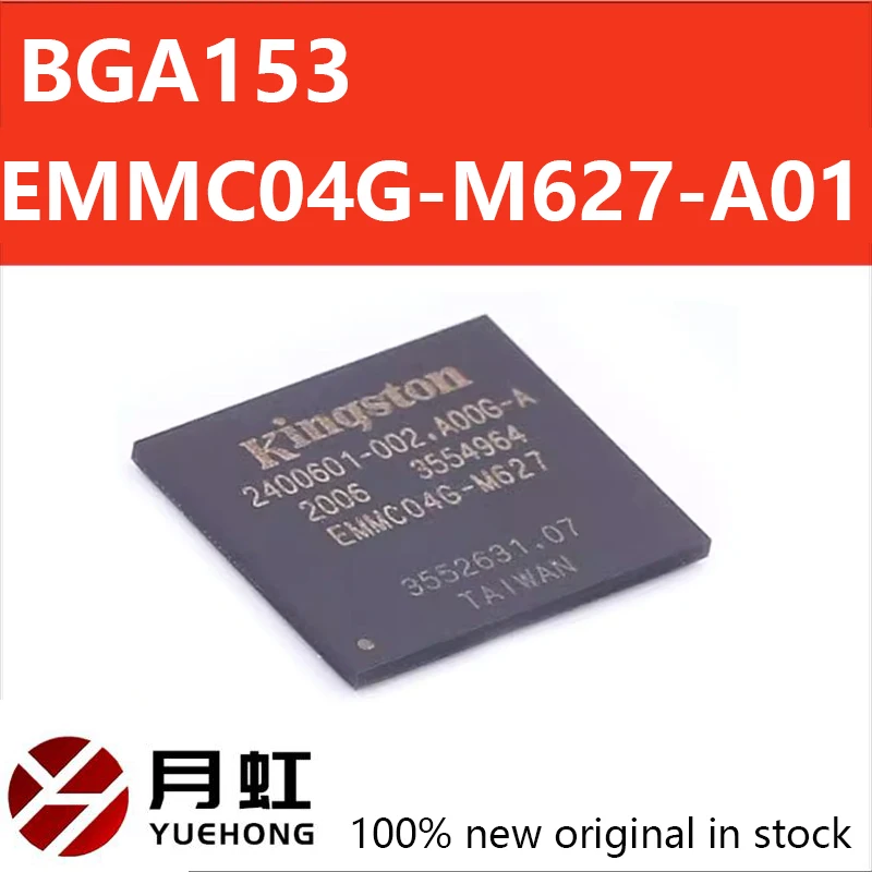 New original EMMC04G-M627-A01 package BGA153 eMMC storage chip Kingston