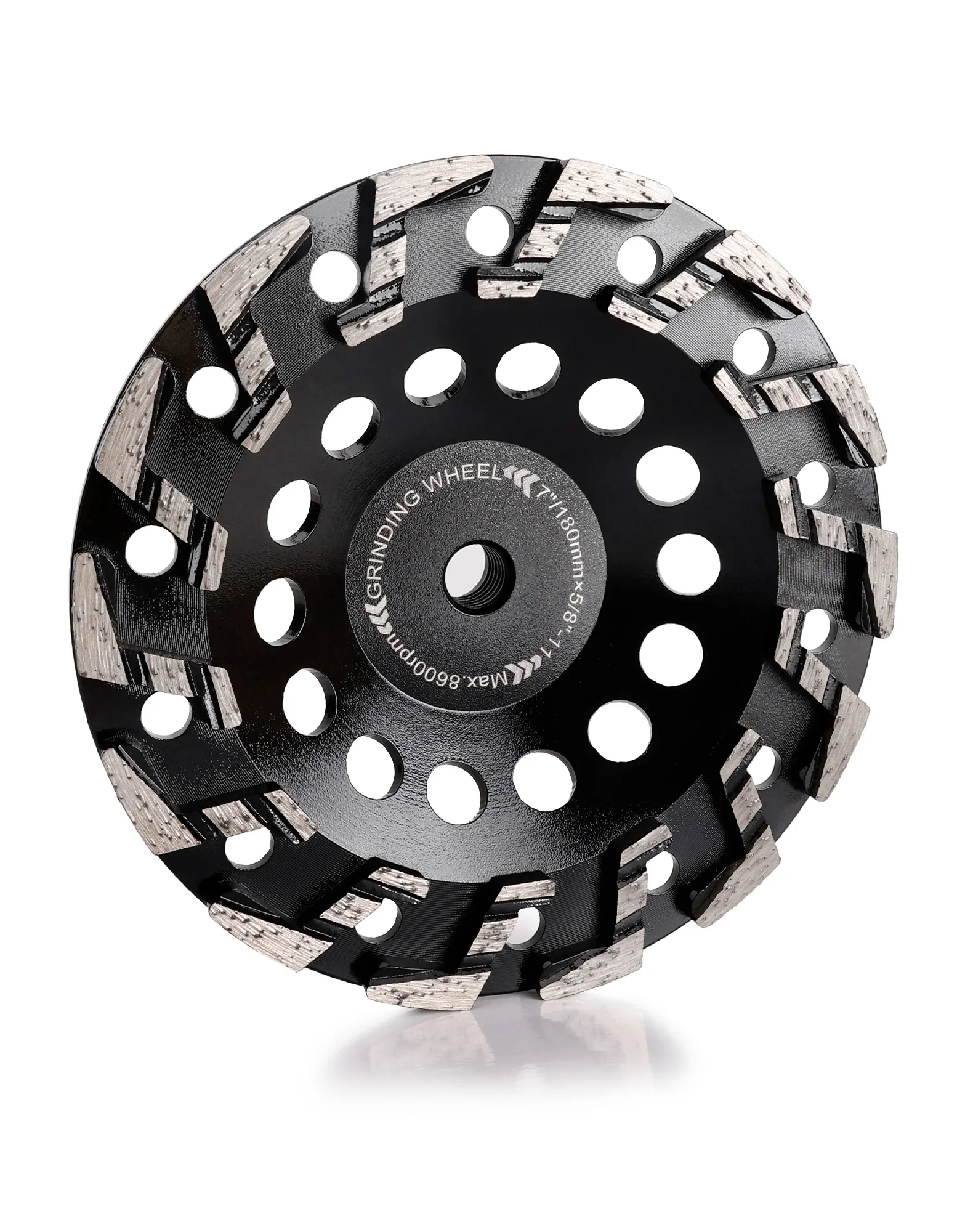 Concrete Grinding Wheel 7 inch Diamond Cup Wheel S Segment for Polishing and Cleaning Stone Concrete Surface
