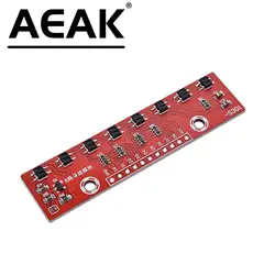 AEAK Eight Tracking Module Infrared Detection Sensor Module For Arduino 8 Channel Infrared Detector Hunt Module 8bit AEAK