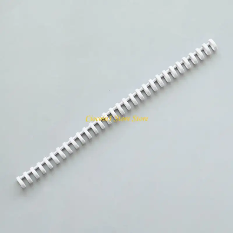 A3PC Loose-leaf Binding Comb 30-ring Flexible 50 Sheets Capacity for Office School