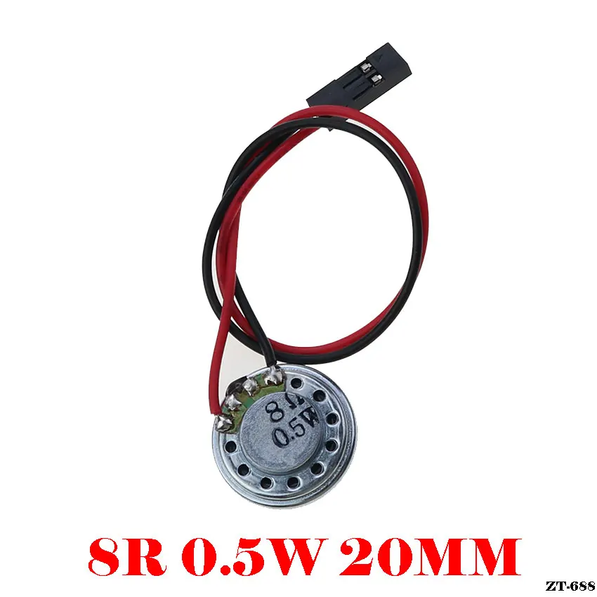 2piece  8 32 Ohms 8R 32R 0.5W 1W 2W Diameter 20 23 26 28 30 32 36 40 50 MM Ultra-thin Speaker W/  DuPont Line Terminal