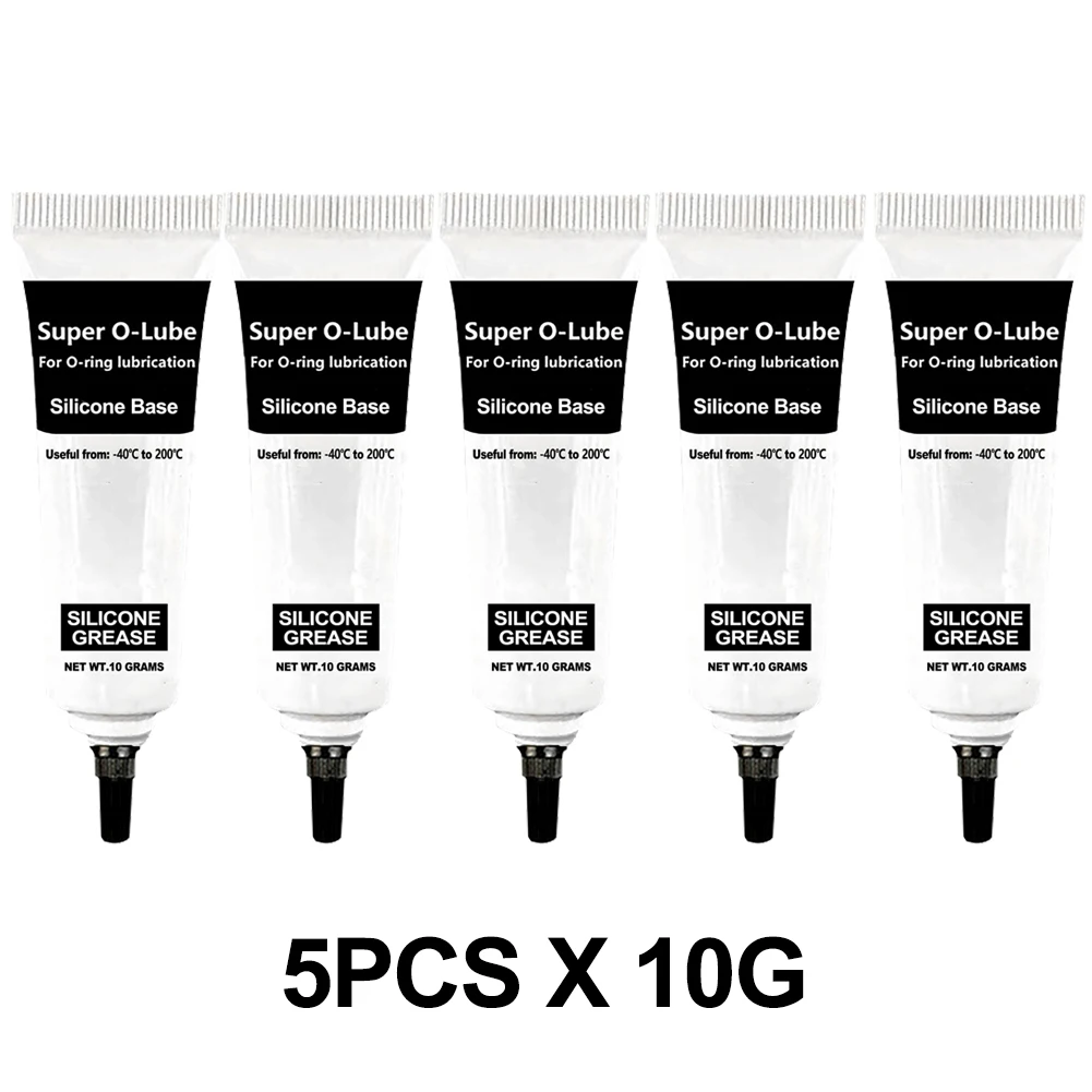 3/5/10pcs 10g Siliconenvet Glijmiddel Home Improvement Hardware Waterdichte Super O-lube O Koffie machine Smering