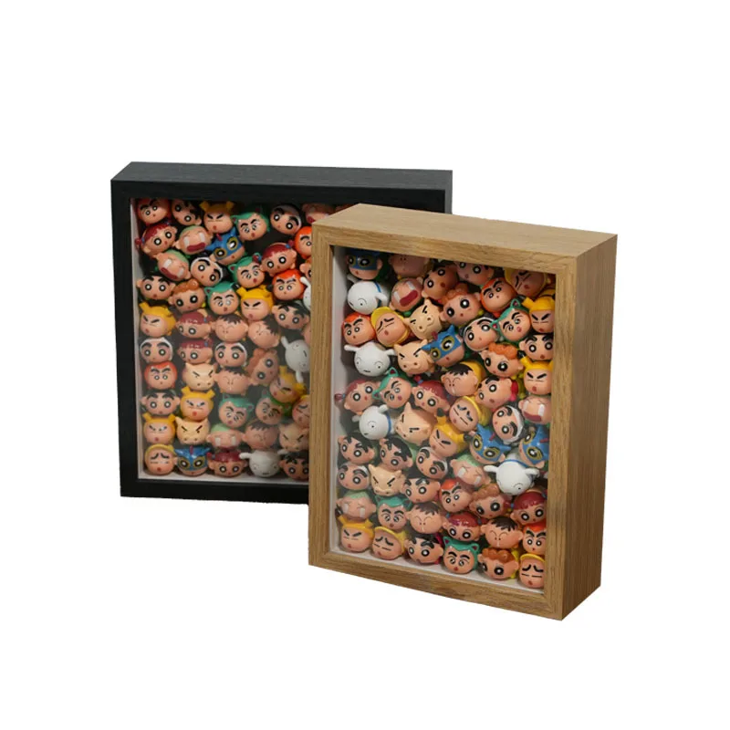 3D Speelgoedopslag Diy Frame Blind Box Pop Kleine pop Decoraties Creatieve fotolijst Kantoordecoratie Aangepaste fotolijst